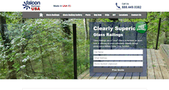 Desktop Screenshot of glassrailingsusa.com